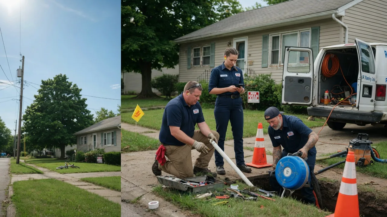 Sewer Line Repair in Holly Springs, NC near me